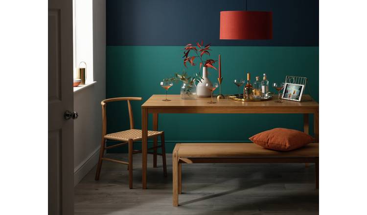 Argos oak dining deals table