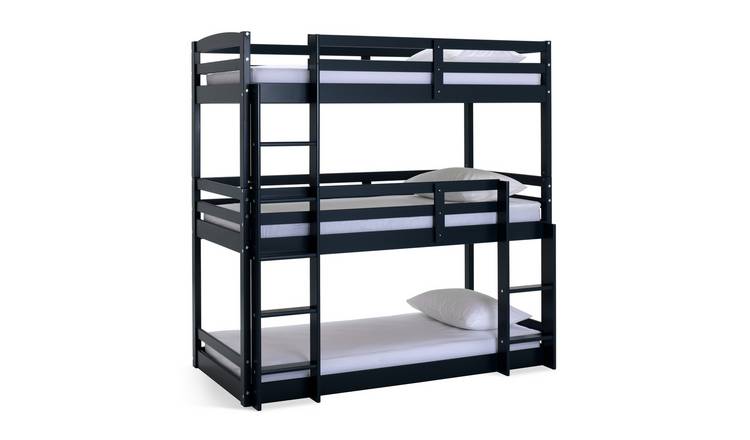 Habitat Josie Single Triple Bunk Bed - Blue