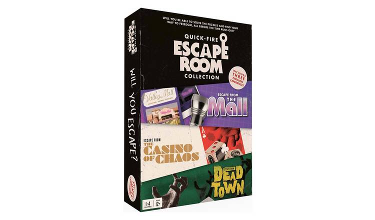 Menkind Set Of 3 Escape Room Quickfire Game