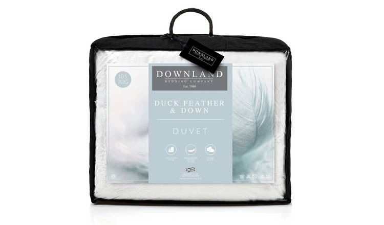 Buy Downland 10 5 Tog Goose Feather And Down Duvet Double