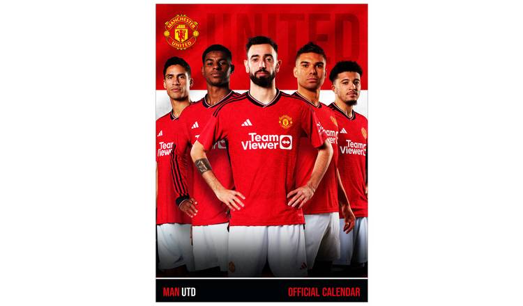 Manchester United FC A3 Calendar 2025 