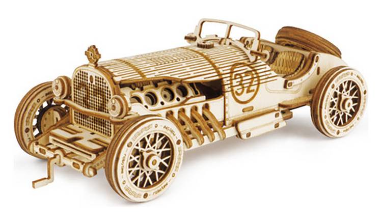 Menkind Grand Prix Wooden Construction Set