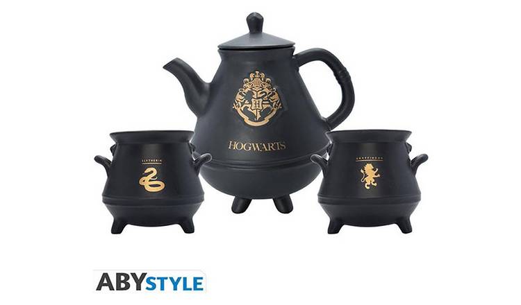 Menkind Harry Potter Teapot And Mugs Set