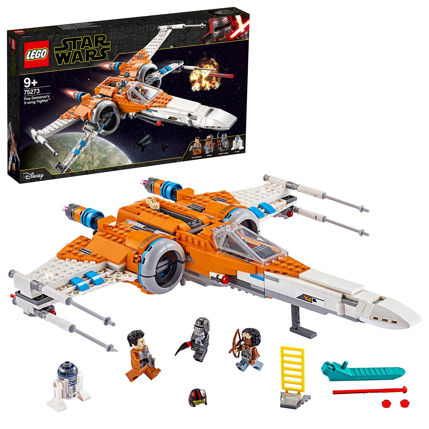 lego star wars x wing fighter