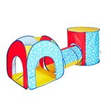 Playtents and tunnels.