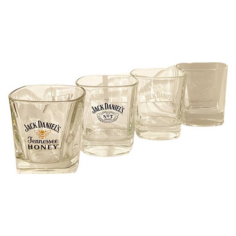 Menkind Jack Daniels Set Of 4 Tumbler Glasses 0
