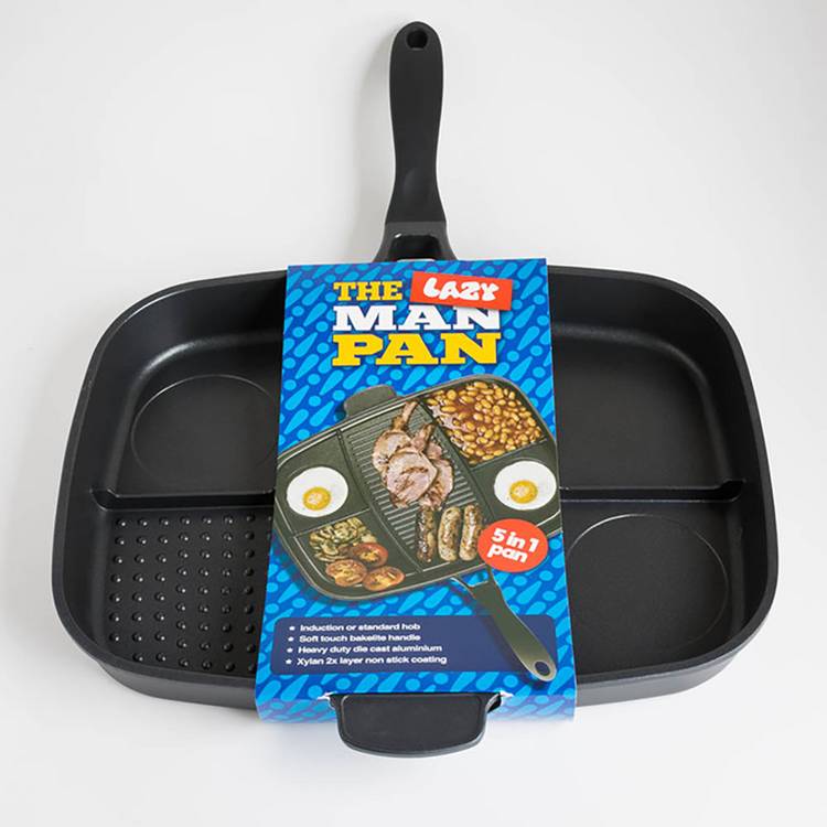 Menkind Lazy Man Frying Pan 0