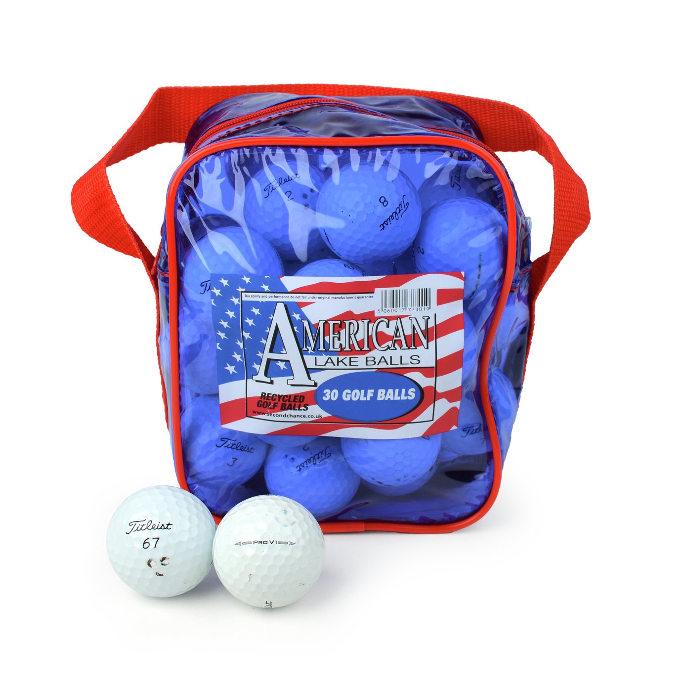 Titleist Pro V1 Grade B Lake Golf Balls - 30 Pack