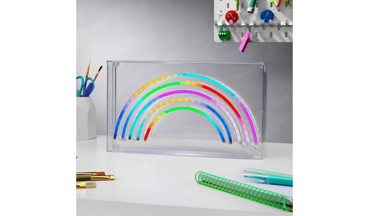 Menkind Rainbow Dynamic Neon Effect Light