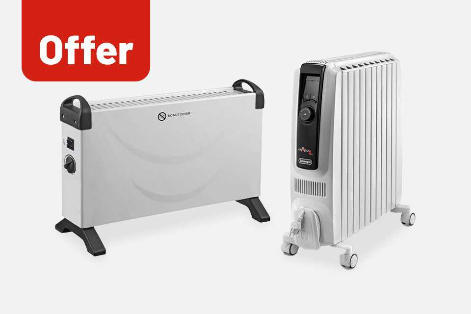 Save up to 1/3 on selected heating products.