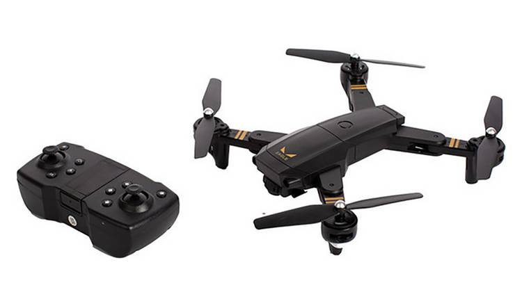 Menkind RED5 Eagle V4 FPV 720MP Camera Drone - Black