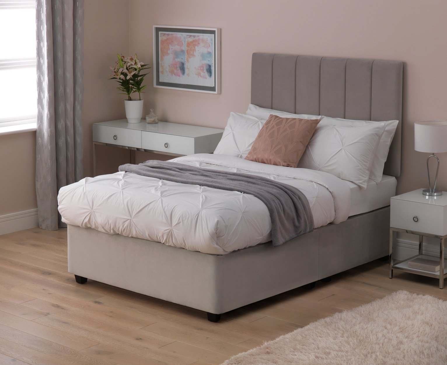 Forty Winks Velvet 1000 Pocket Silver Divan Review