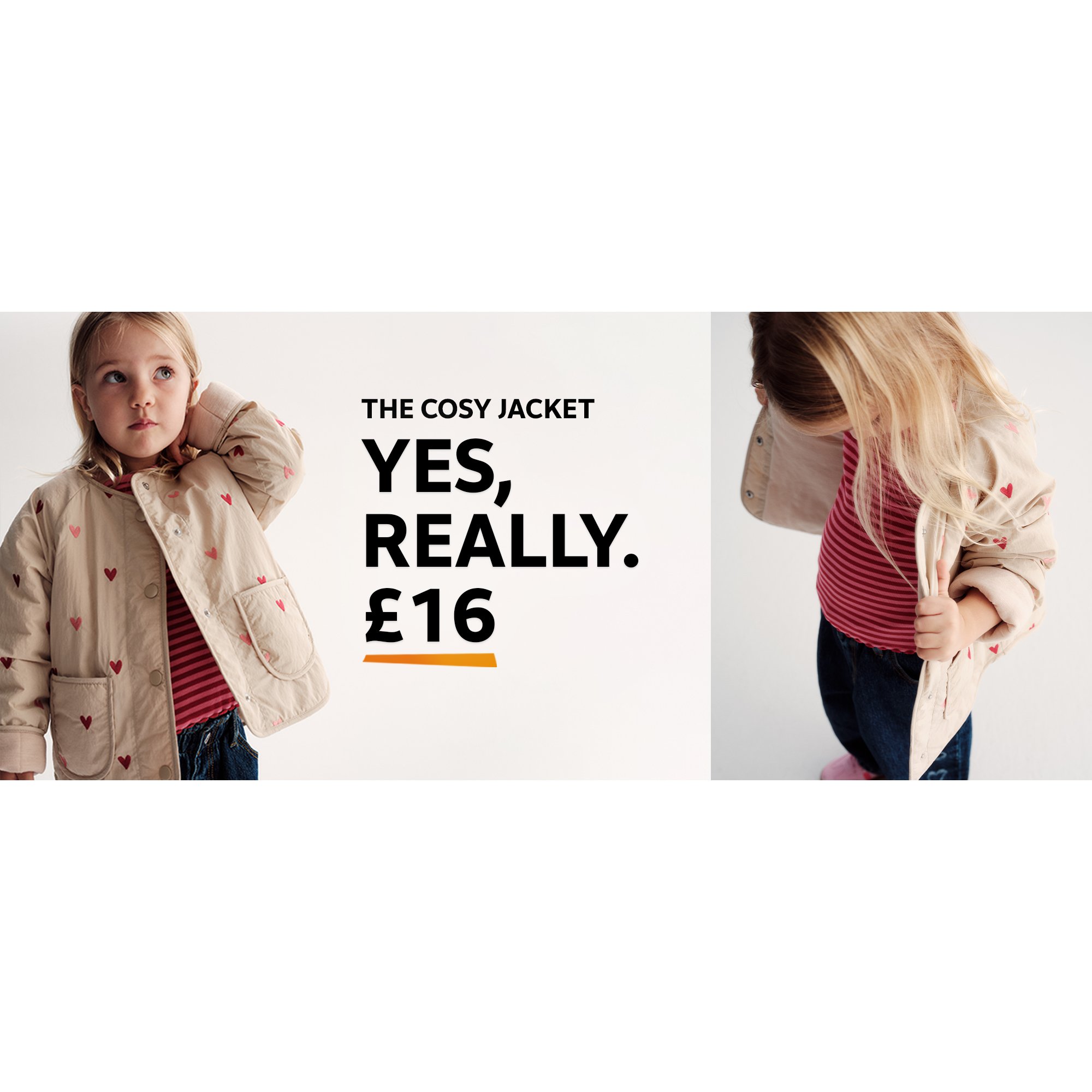 The Cosy Jacket. Yes, Really. £16 Shop now.