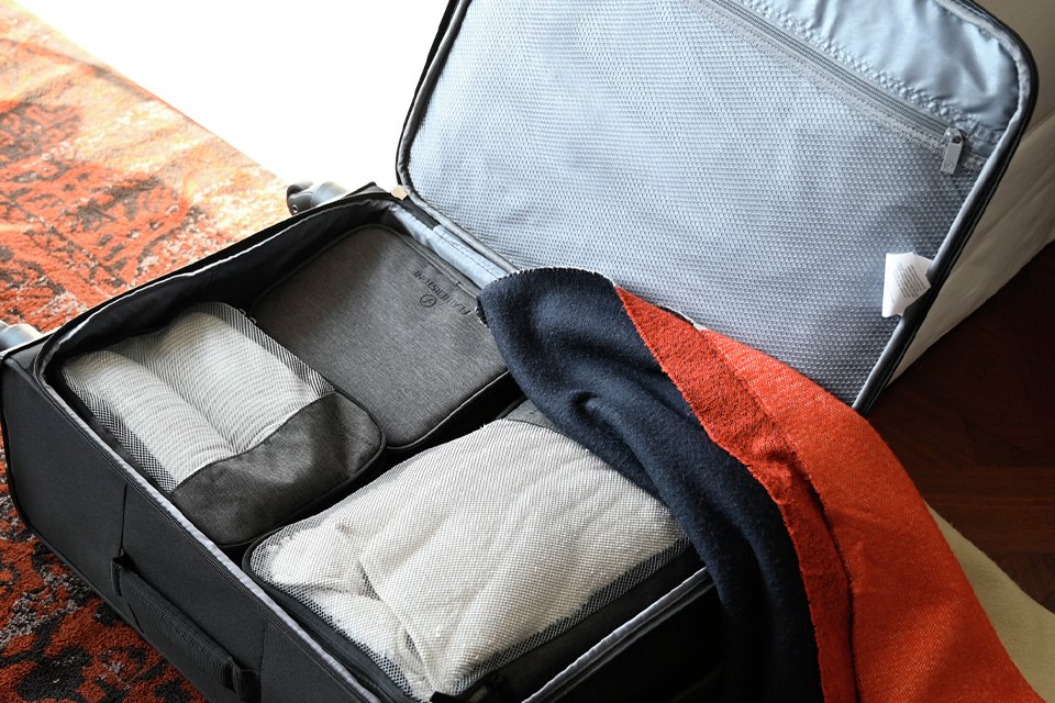 Suitcases. Gear up for your next destination.