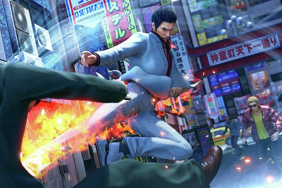 A screengrab from Yakuza Kiwami 3 & Dark Ties PS5 Game.