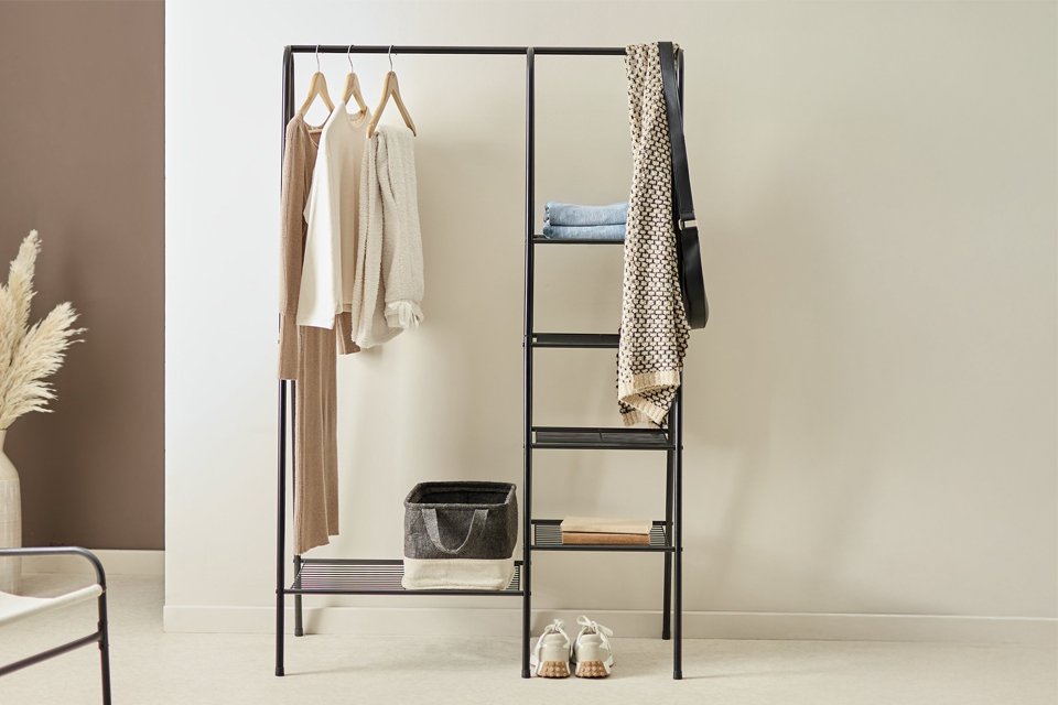 Refresh your bedroom with our storage solutions. Includes clothes rails, chest of drawers and more.