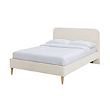 Argos Home Mya Double Fabric Bed Frame - Natural.