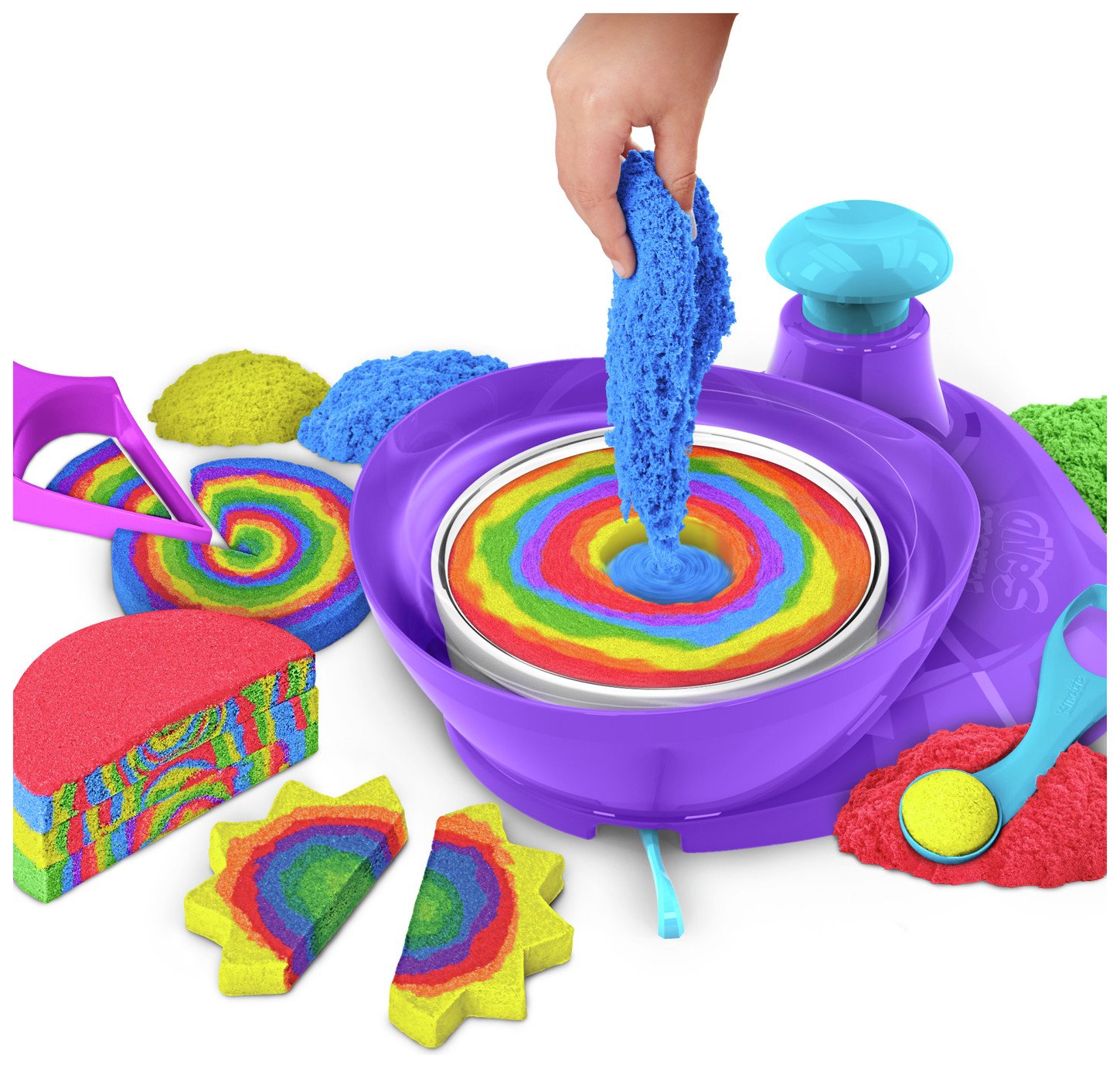 Kinetic Sand Swirl N' Surprise Playset review
