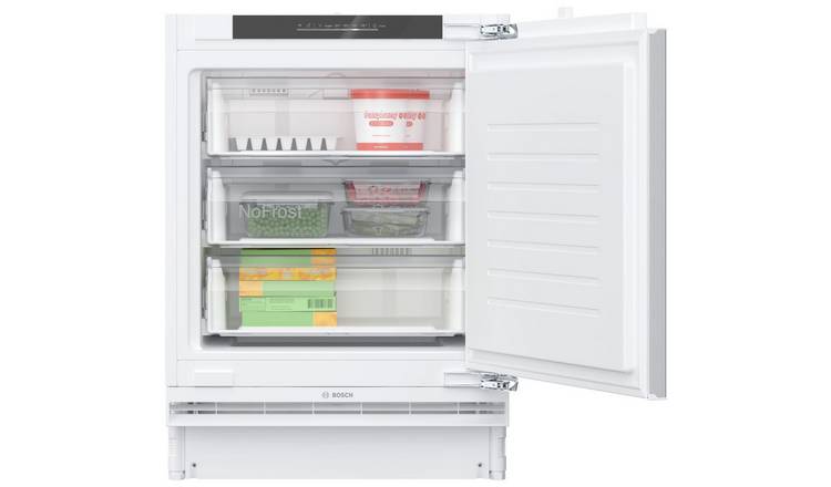 Bosch GUN21VFE0G Integrated Under Counter Freezer - White