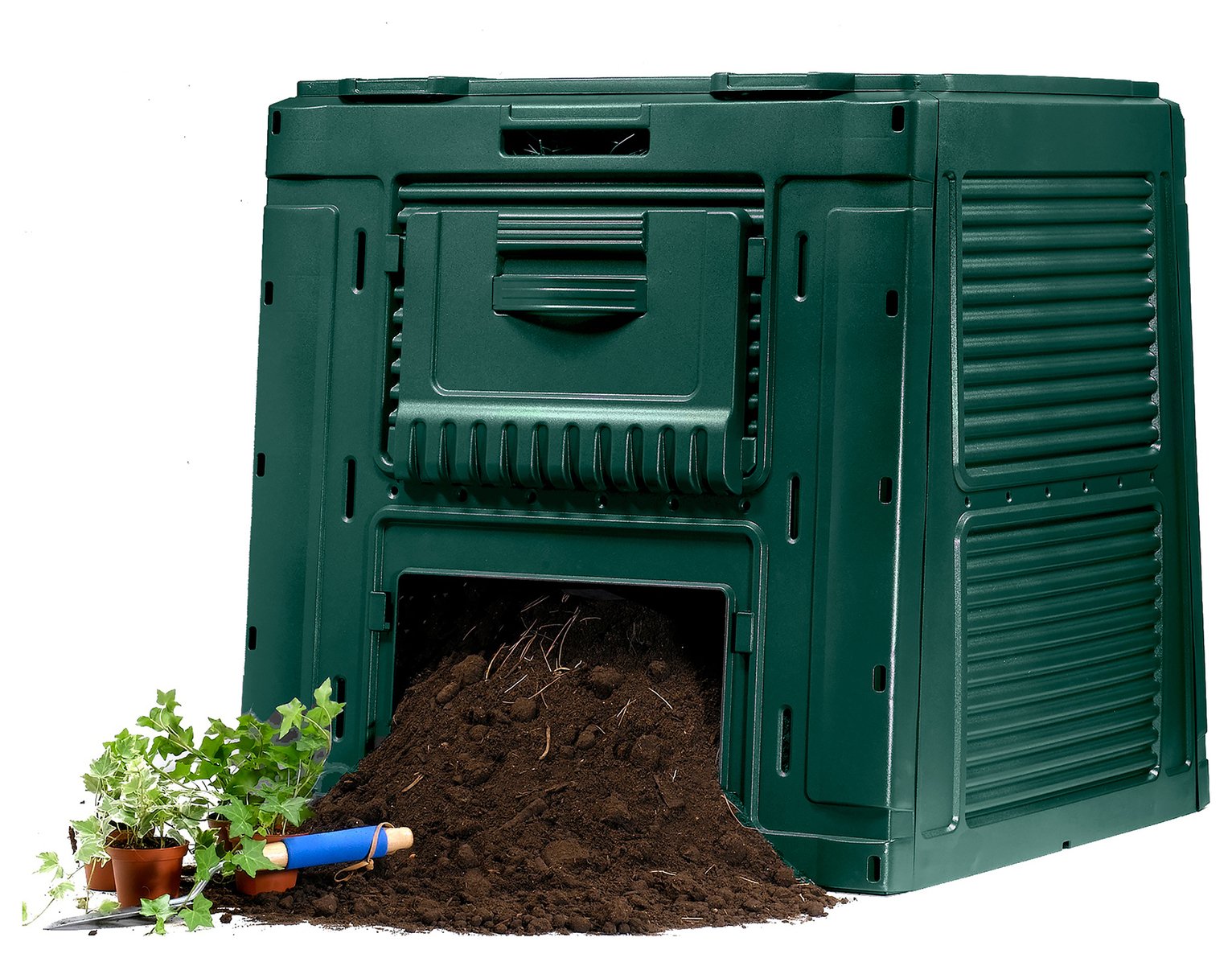 Keter 470L E-composter with Base - Green