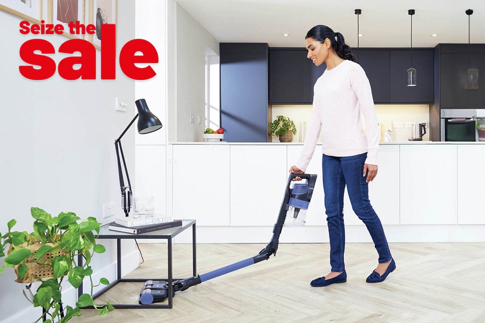 Seize the sale. Save up to 40% on selected floorcare.