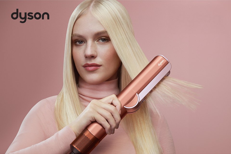 Dyson. Fast drying with no extreme heat. Style your hair your way.