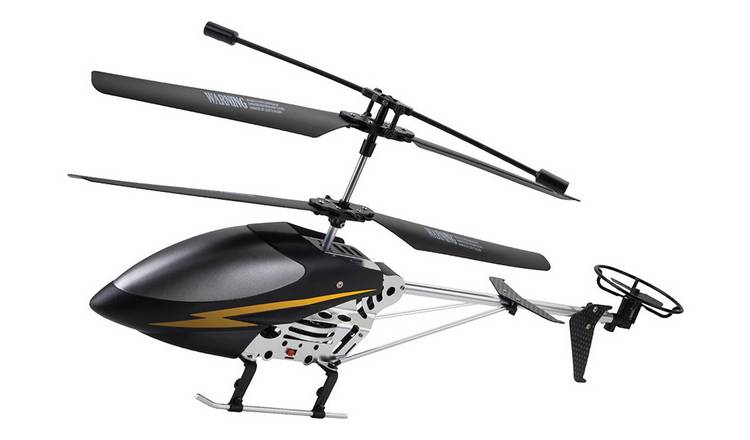 Menkind RED5 Radio Controlled Gyro Flyer Helicopter - Black