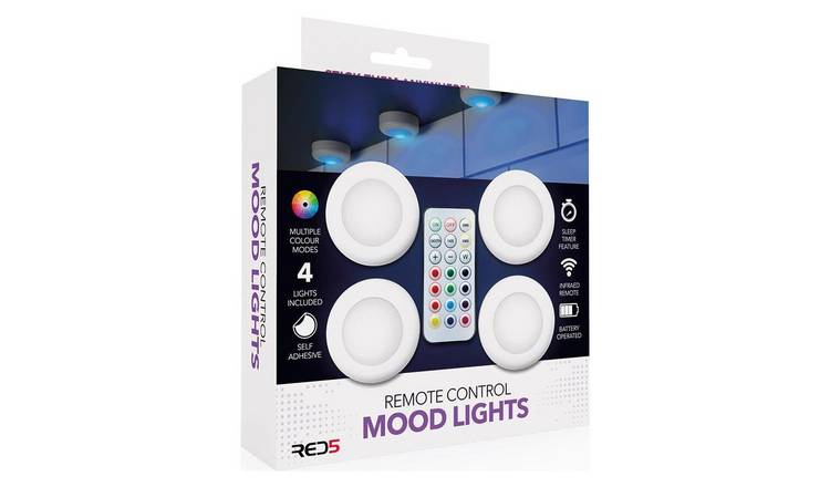 Menkind Remote Controlled Mood Lights