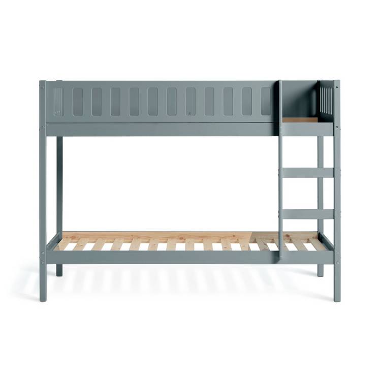 Habitat Ronnie Bunk Bed and 2 Mattresses - Duck Egg Blue 0