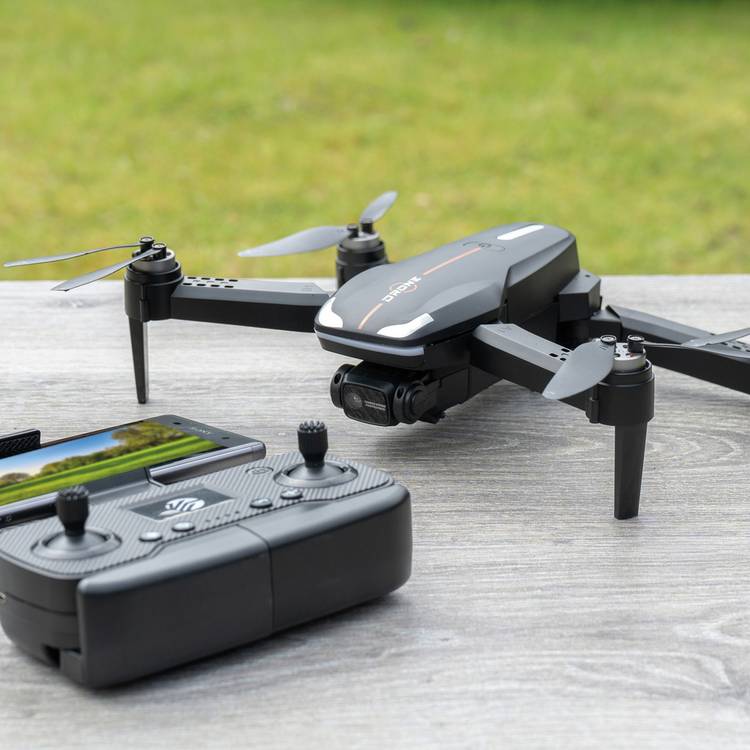 Menkind RED5 Titan GPS FPV 720MP Camera Drone - Blue 0