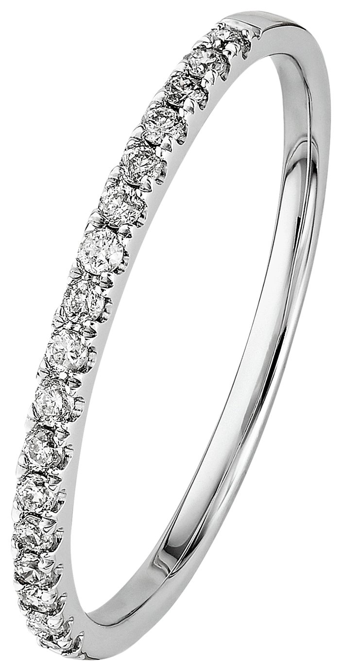 Revere 9ct White Gold 0.15ct tw Diamond Eternity Ring Review