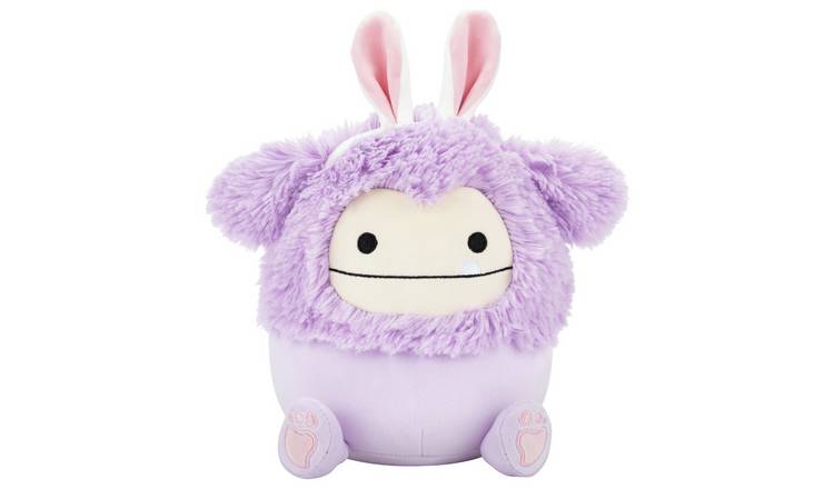 Squishmallows 7.5-Inch Dilka the Lavender Bigfoot Soft Toy