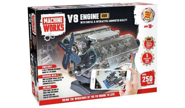 Machine Works Build Your Own Internal Combustion V8 Engine