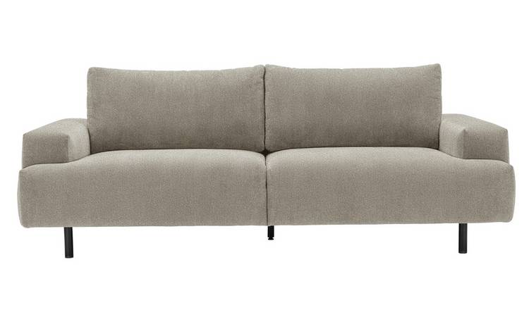 Habitat Julien Fabric 3 Seater Sofa - Beige