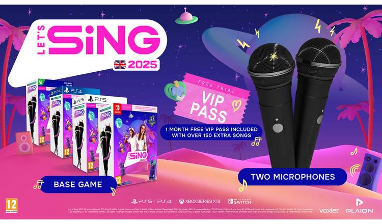 Sing 2025 Sing Games Switch Buy Let's Sing 2025 Nintendo Switch