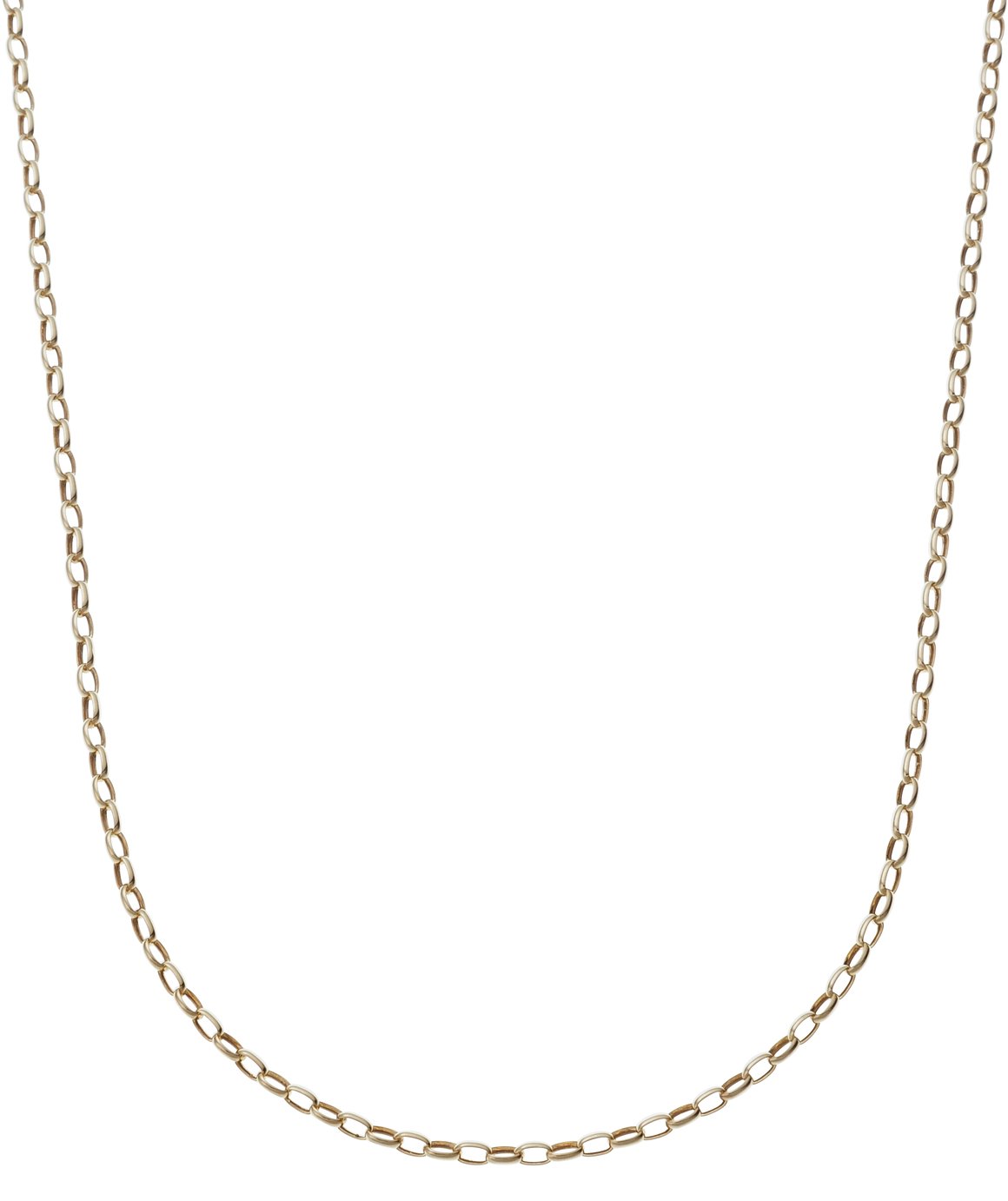 Revere 9ct Yellow Gold Oval Belcher 22 Inch Chain Review