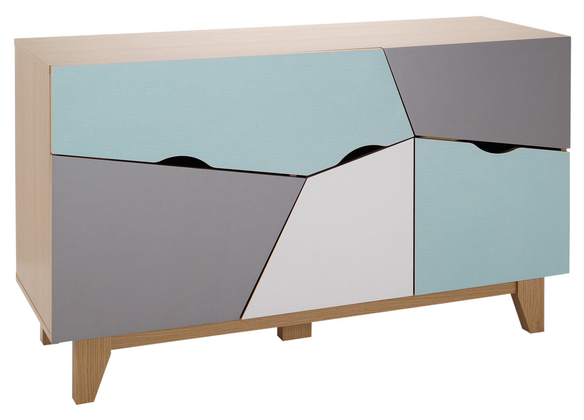 Argos Home 3 Door 2 Drawer Sideboard - Multicoloured