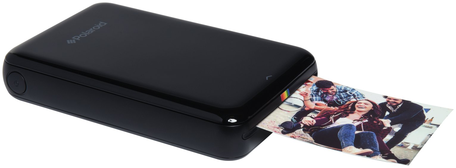 Polaroid Zip Instant Print Mobile Printer & 10 Shots - Black