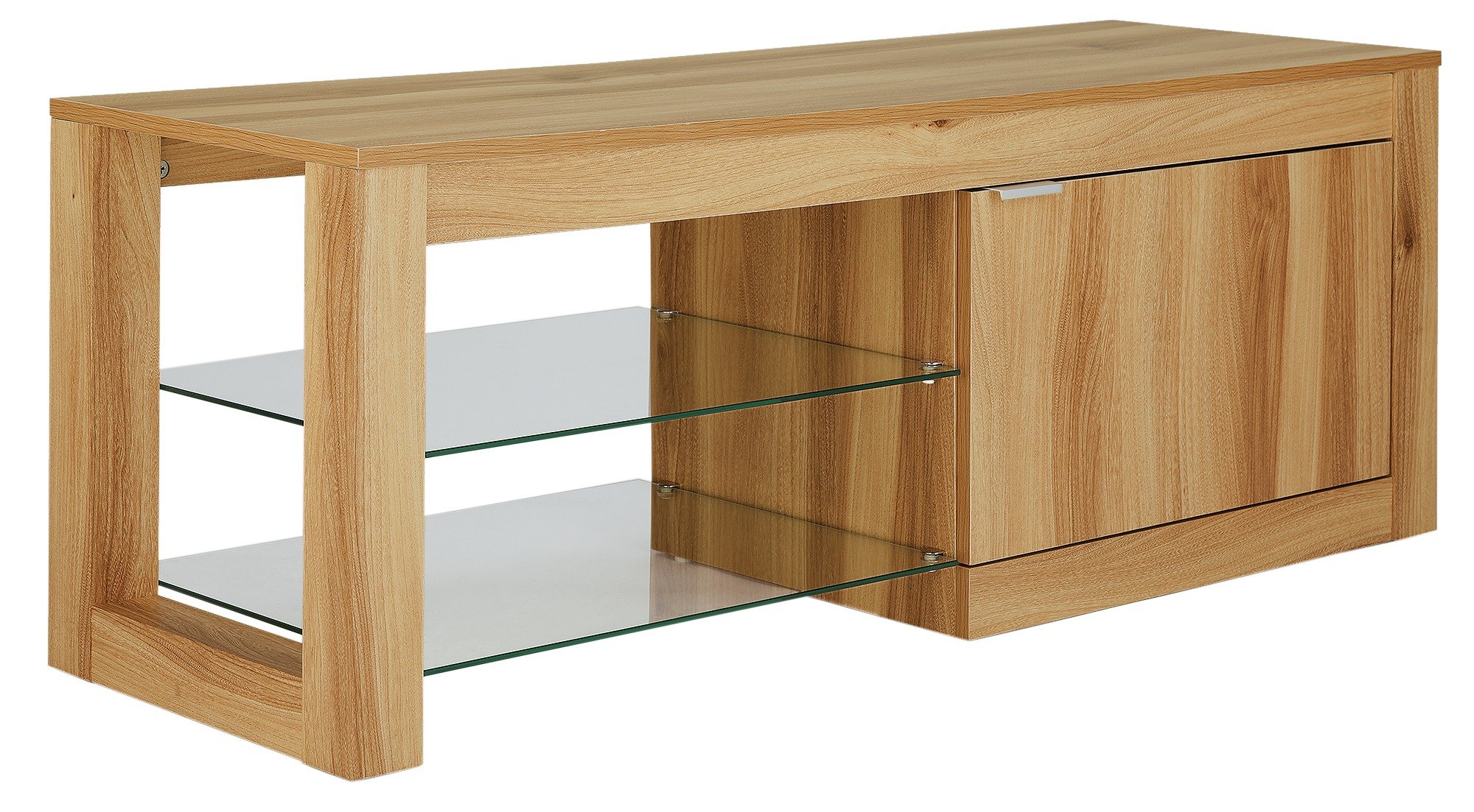 Argos Home Cubic TV Unit - Oak Effect