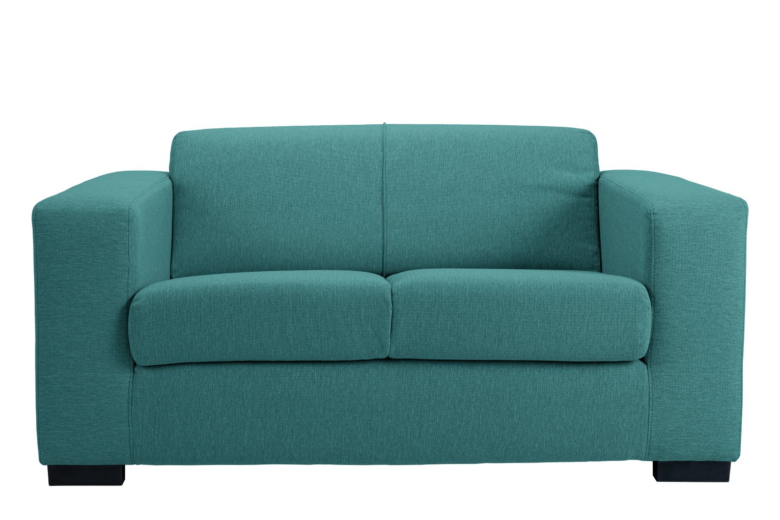 Argos Home Ava Compact 2 Seater Fabric Sofa - Teal