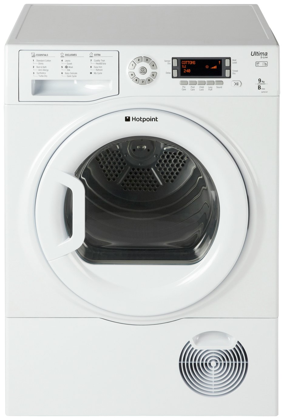 Hotpoint Ultima S-Line SUTCD 97B 6PM Tumble Dryer - White