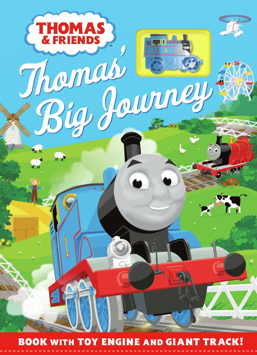 Thomas' Big Journey: Storybook with Fold-out Track Playset Review