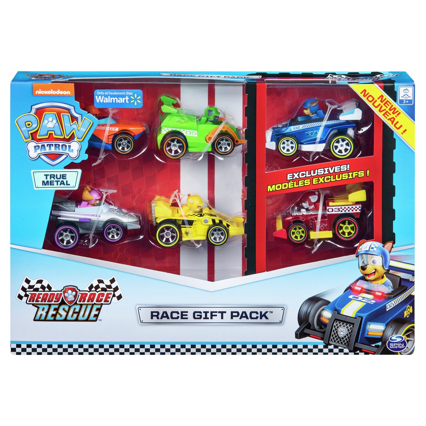 paw patrol mini racers