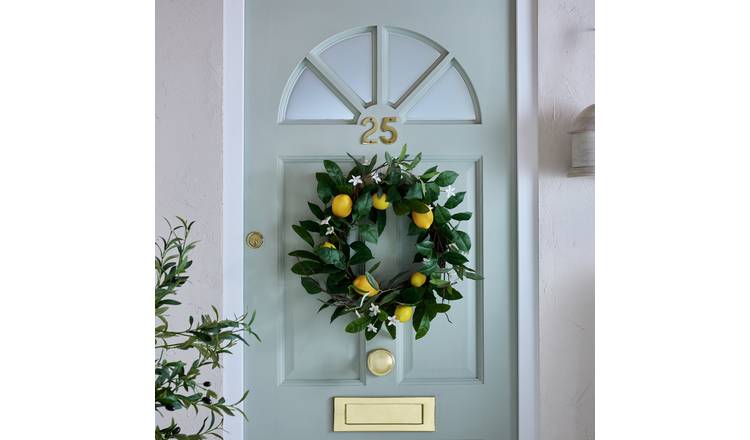 Home Faux Fruit Wreath