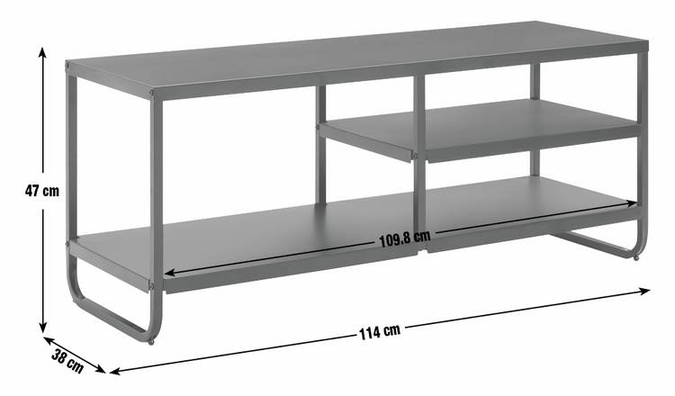 Habitat Lorelei TV Unit - Black