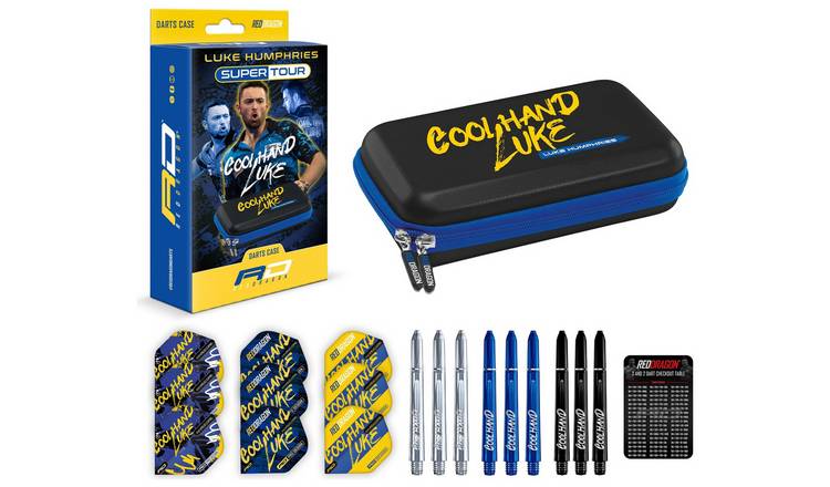 Red Dragon Luke Humphries Coolhand Darts Case & Accessories