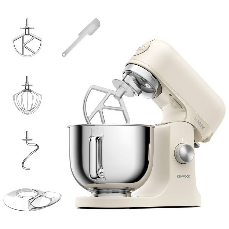 Kenwood KMX751ACR kMix Food Mixer with Stand - Cream 0