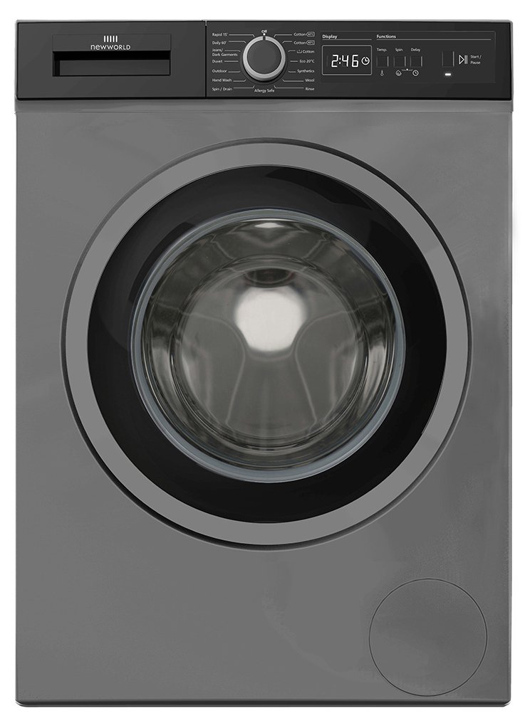 New World NWDHT1014DG 10KG 1400 Spin Washing Machine Review