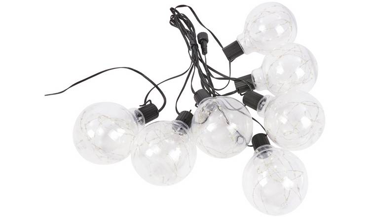 Smart Garden 10 Firefly Festoon String Lights - Warm White