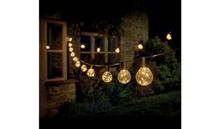 Smart Garden 10 Firefly Festoon String Lights - Warm White